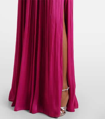 Attina halterneck gown | Costarellos