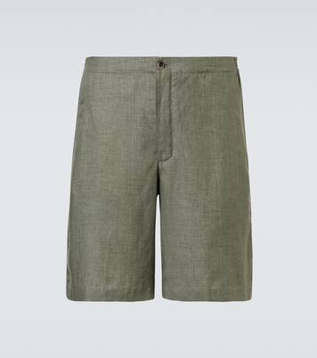 Bermudas Nolan de lino | Loro Piana