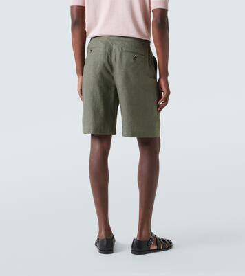 Bermudas Nolan de lino | Loro Piana