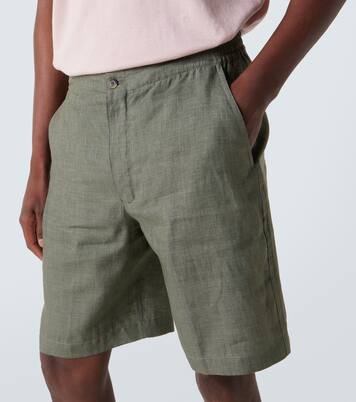 Bermudas Nolan de lino | Loro Piana