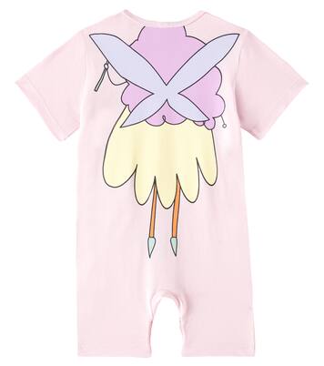 Baby printed cotton playsuit | Stella McCartney Kids