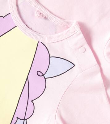 Baby printed cotton playsuit | Stella McCartney Kids