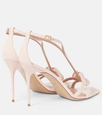 Sandalen Lips 95 aus Veloursleder | Balmain