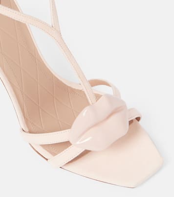 Sandalen Lips 95 aus Veloursleder | Balmain