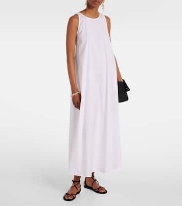 Romea cotton-blend poplin maxi dress | Max Mara