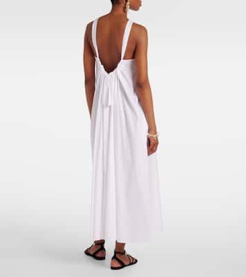 Romea cotton-blend poplin maxi dress | Max Mara