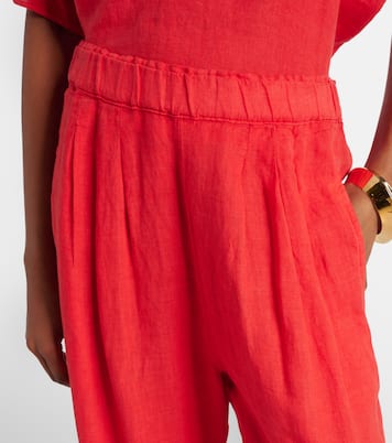 Gerade Hose Gini aus Leinen | Velvet