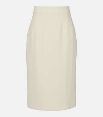 Virgin wool pencil skirt | Dolce&Gabbana