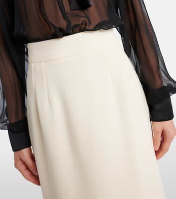 Virgin wool pencil skirt | Dolce&Gabbana