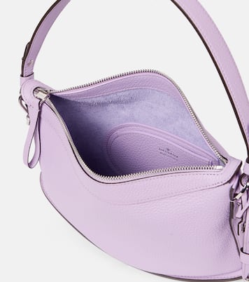 Schultertasche Pin Swing aus Leder | Delvaux