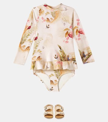 Ensemble de bain à fleurs | Zimmermann Kids