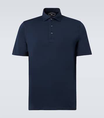 Cotton polo shirt | Fedeli