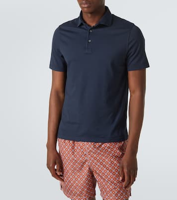 Cotton polo shirt | Fedeli