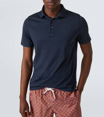 Cotton polo shirt | Fedeli