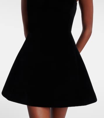 Minikleid mit Kristallen | David Koma