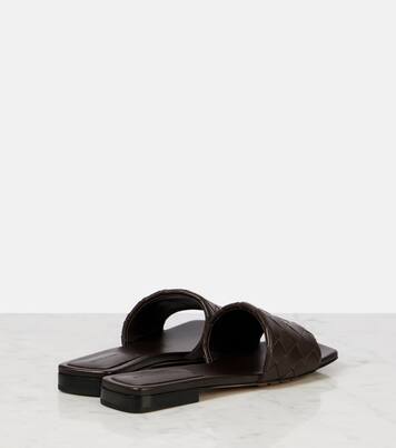Parco Intrecciato leather mules | Bottega Veneta