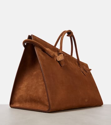 Le Teckel suede tote bag | Alaïa