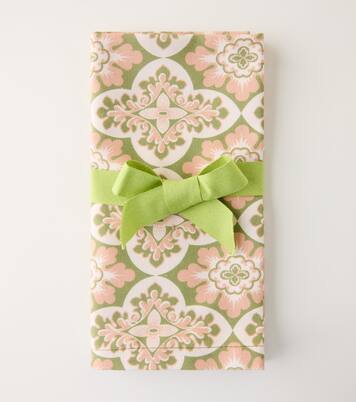 Palazzo Light Pink亚麻餐巾两件套 | La DoubleJ