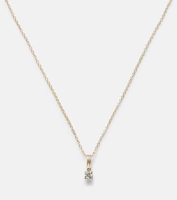 Halskette aus 14kt Gelbgold (585/1000) mit Diamant | Stone and Strand