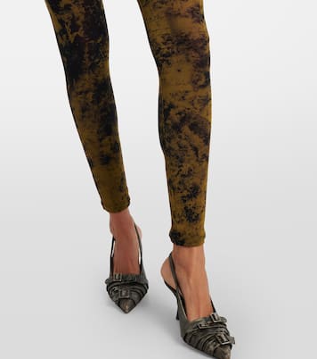 Médallion printed mesh catsuit | Jean Paul Gaultier