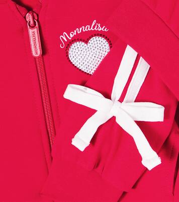 Baby bow-detail tracksuit | Monnalisa