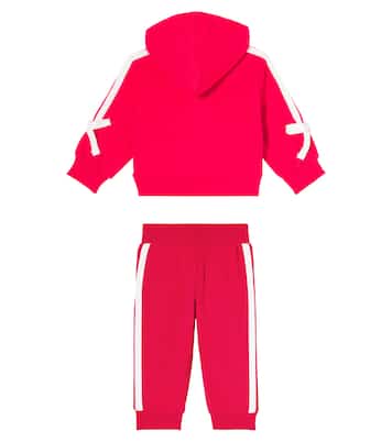 Baby bow-detail tracksuit | Monnalisa