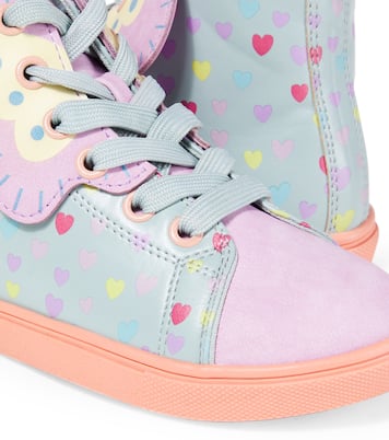 Printed high-top sneakers | Stella McCartney Kids