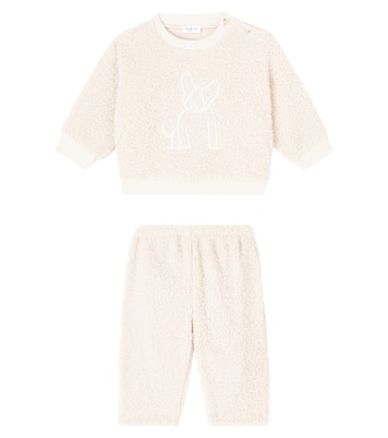 Baby fleece sweatshirt and sweatpants set | Il Gufo