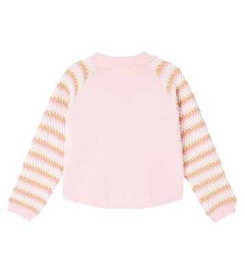 Khellani cotton and wool cardigan  | Louise Misha