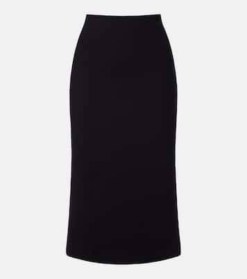 High-Rise-Bleistiftrock Midnight Grace aus Jersey | Wolford