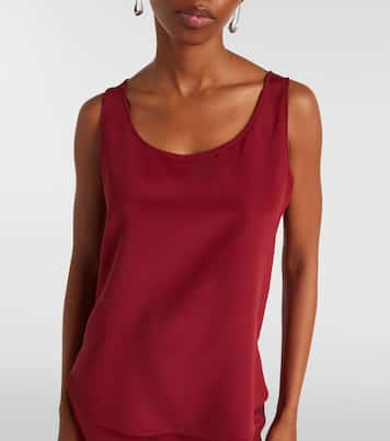 Pecora silk-blend top | Max Mara