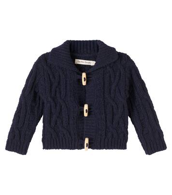 Baby Maria cable-knit wool-blend cardigan | The New Society