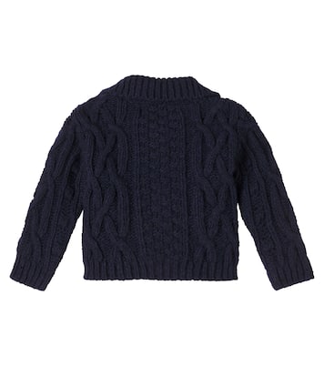 Baby Maria cable-knit wool-blend cardigan | The New Society