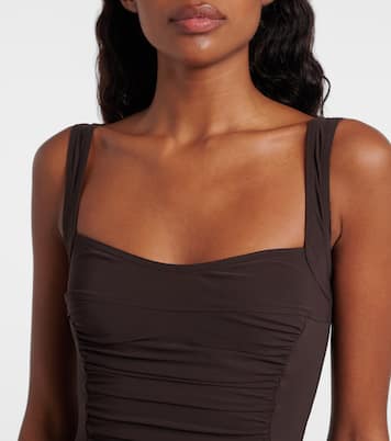 Basics ruched swimsuit | Karla Colletto