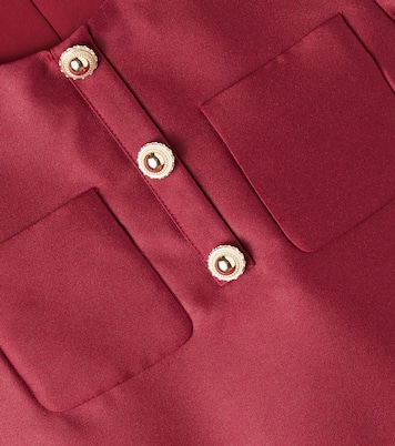 Abito Balloon in taffetà | Self-Portrait Kids