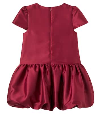 Abito Balloon in taffetà | Self-Portrait Kids