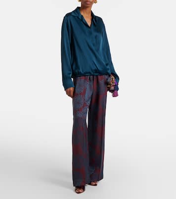 Pantoletten Miss Z 100 aus Metallic-Leder | Christian Louboutin