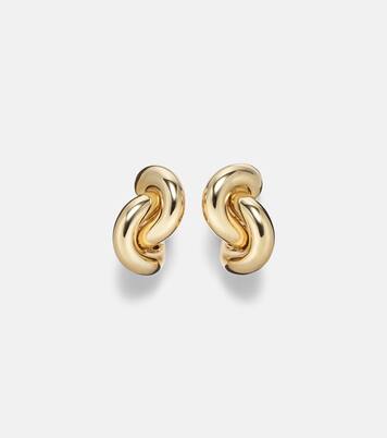 Legacy Knot Big 18kt gold earrings | Engelbert