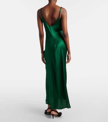 Midikleid aus Seidensatin | JW Anderson