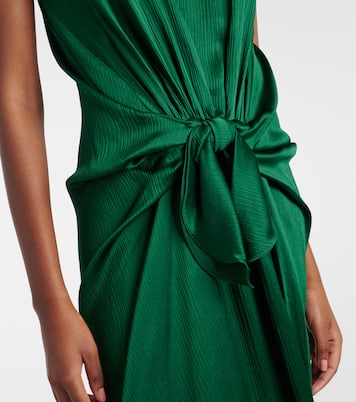 Midikleid aus Seidensatin | JW Anderson