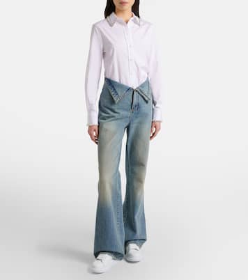 Baskets Oversized en cuir à ornements | McQueen