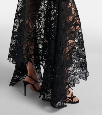 Robe Janica aus Seidenspitze | Costarellos