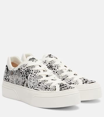 Pixie lace platform sneakers | Zimmermann