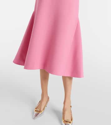 Eman wool crêpe midi dress | Emilia Wickstead