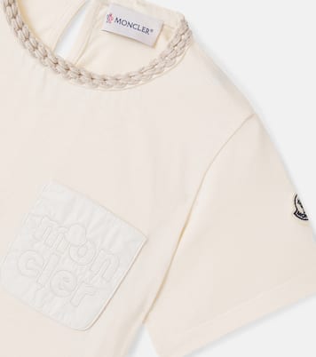 Logo cotton jersey T-shirt | Moncler Enfant