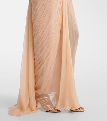 Robe longue Cecilia en soie | Maria Lucia Hohan