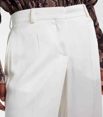 Satin wide-leg pants | Stella McCartney