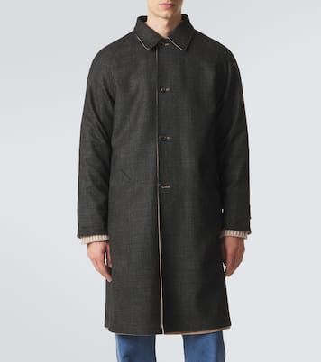 Trench-coat en gabardine de coton | Gabriela Hearst