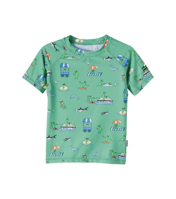 Neptune printed rashguard top | Molo