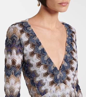 Lamé maxi dress | Missoni